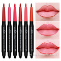 Automatiska Lip Liner Pencil dubbla slutade Lip Pencils